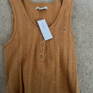 NWT- Yellow American Eagle Tank Top- Size XS